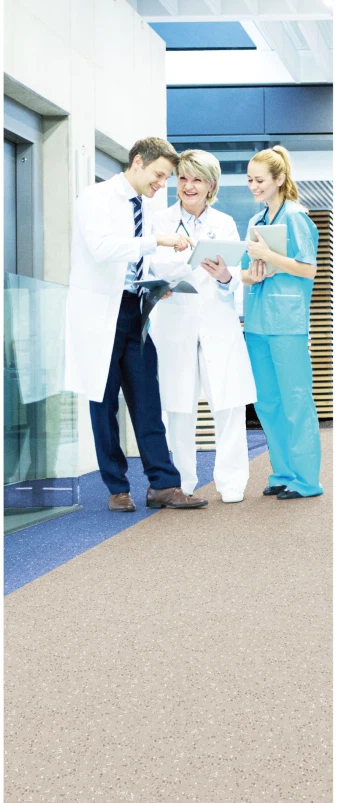 HOMOGENOUS VINYL SHEET ROLL FLOORING GAUGHRAN SERIES